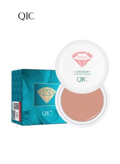 QIC Waterproof Cream Concealer Contour Makeup, Professional Caramels for Tattoo Concealer or Corrects Dark Circles Red Marks Scars Eye Bags Freckle,Longwear&Easy to Apply(#140)  - Image 1