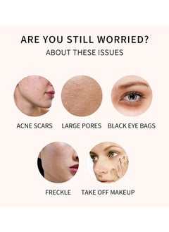 QIC Waterproof Cream Concealer Contour Makeup, Professional Caramels for Tattoo Concealer or Corrects Dark Circles Red Marks Scars Eye Bags Freckle,Longwear&Easy to Apply(#140)  - Image 3