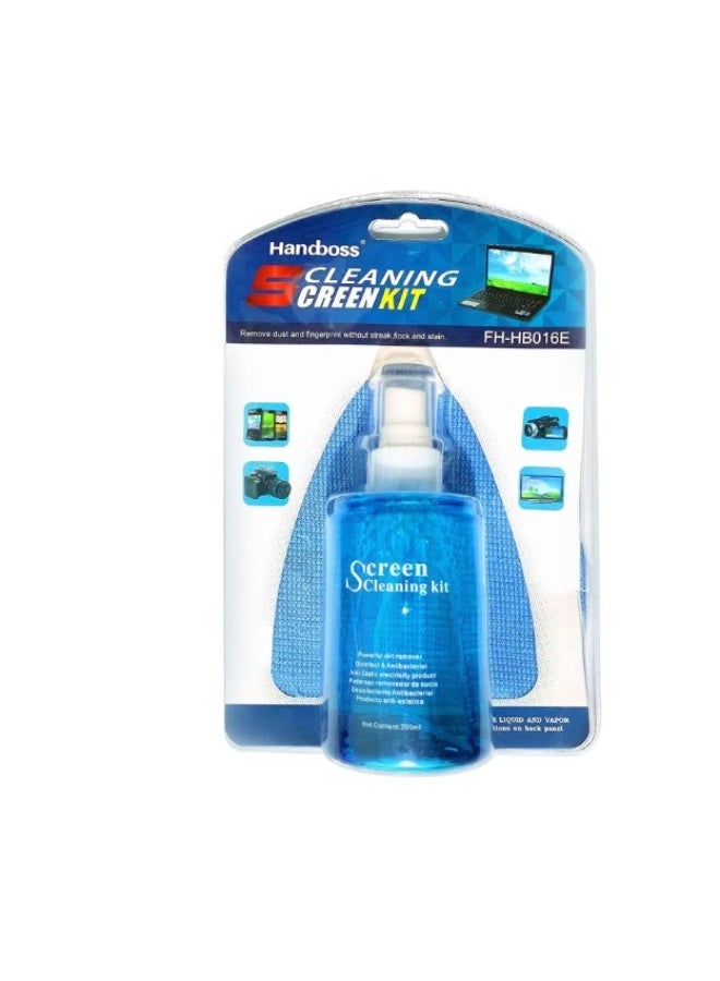 Handboss LCD Screen Cleaning Kit 200ml Clear - Image 2