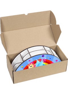 KutuTR Wooden Vip Rainbow Series Desktop Pen Holder with Ruler Organizer for Children Mounted Boxed  - Image 5