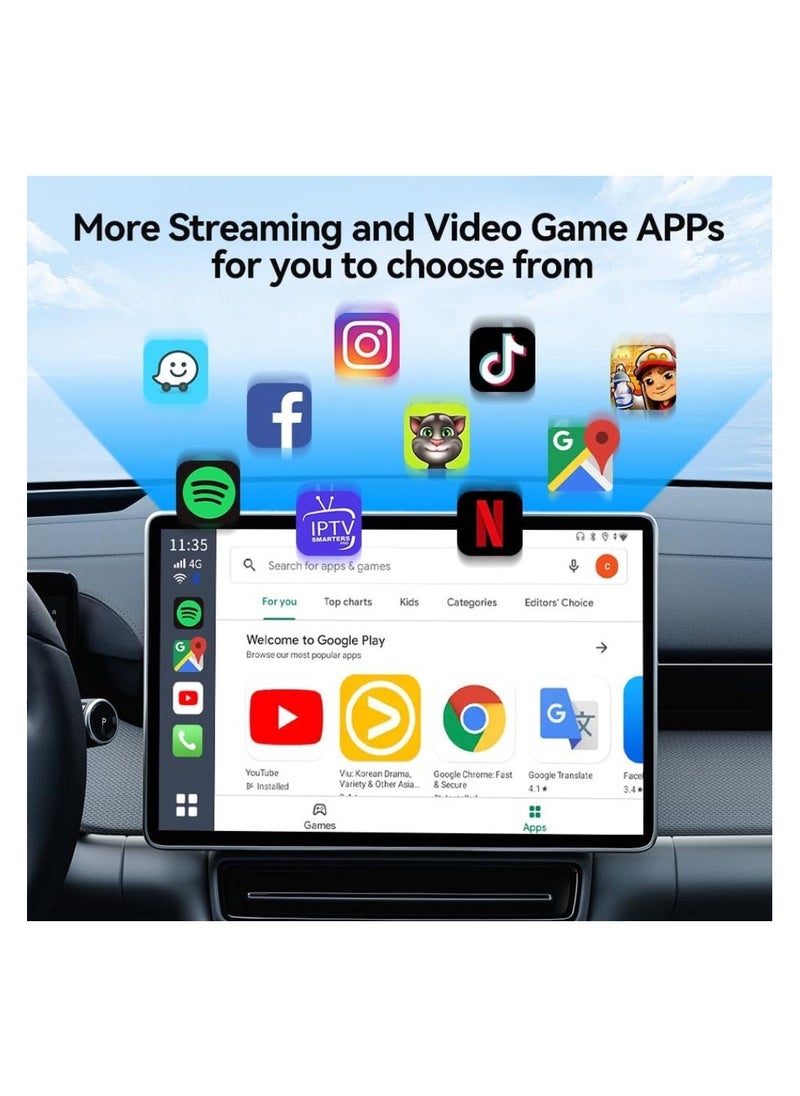 Carlinkit - CarlinKit Wireless Carplay Android Auto AIBox Adapter, suitable for wired CarPlay models - Image 1