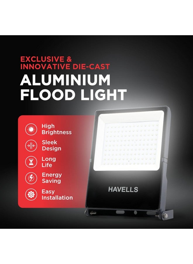Havells Havells 100W LED Flood Light, Centura Neo 6K IP66 Waterproof Led Lights with 120° Wide Beam-LED Lamp Lights for Yard, Factory,Garden, Playground & Home, Polycarbonate  - Image 5