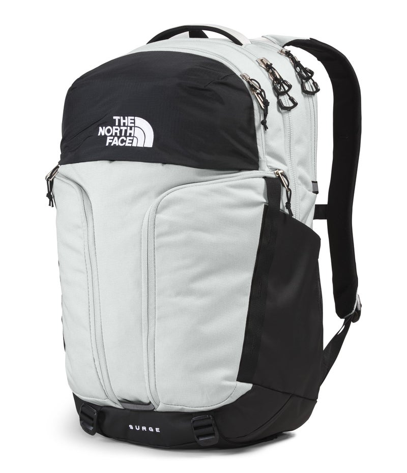 The North Face Surge Commuter Laptop Backpack, Tin Grey Dark Heather/TNF Black-NPF, One Size - Image 2