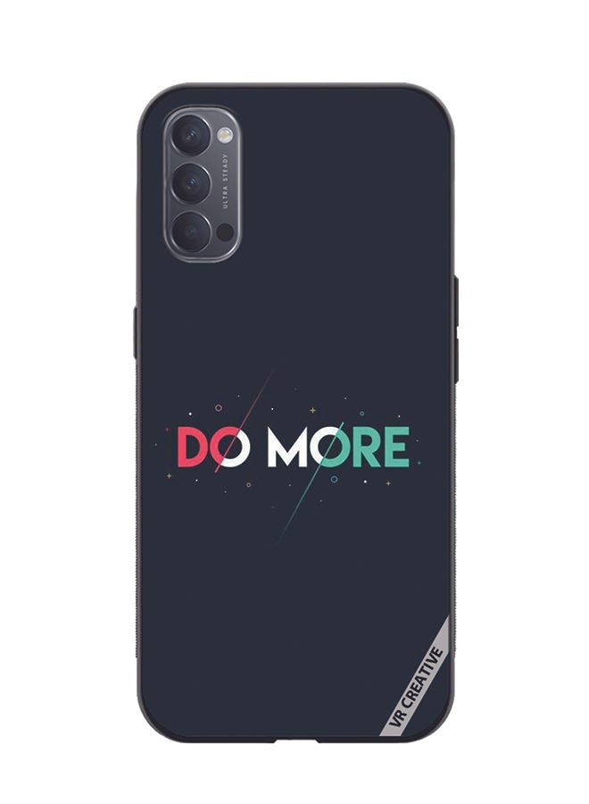 VR CREATIVE Protective Case Cover For Oppo Reno4 Pro 5G Do More Design Multicolour - Image 1