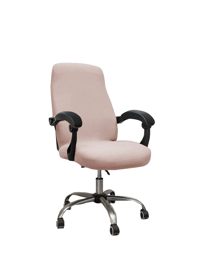 DUNISO Computer Office Chair Covers, Universal  Removable Computer Chairs Cover Stretch Rotating Mid Back Chair Slipcovers Cover Washable Seat Cushion Protectors For Office Computer Chairs  - Image 5