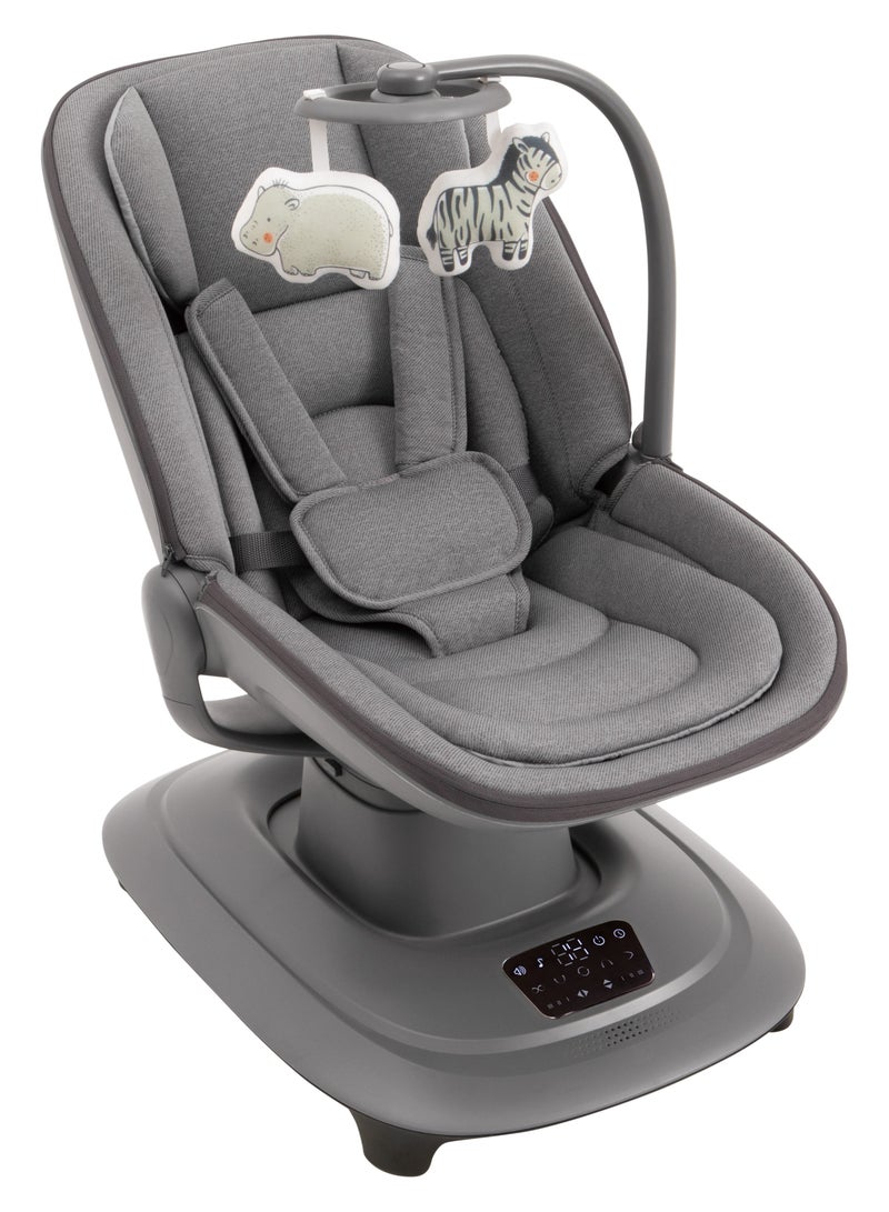 Deluxe Multi-Dynamic Baby Seat with Gentle Remote, 5 Feeding Modes, 360° Rotation, App Control, 3 Recline Modes, and 12 Melodies Suitable for babies from birth to 36 months (maximum weight 15 kg) - Image 1