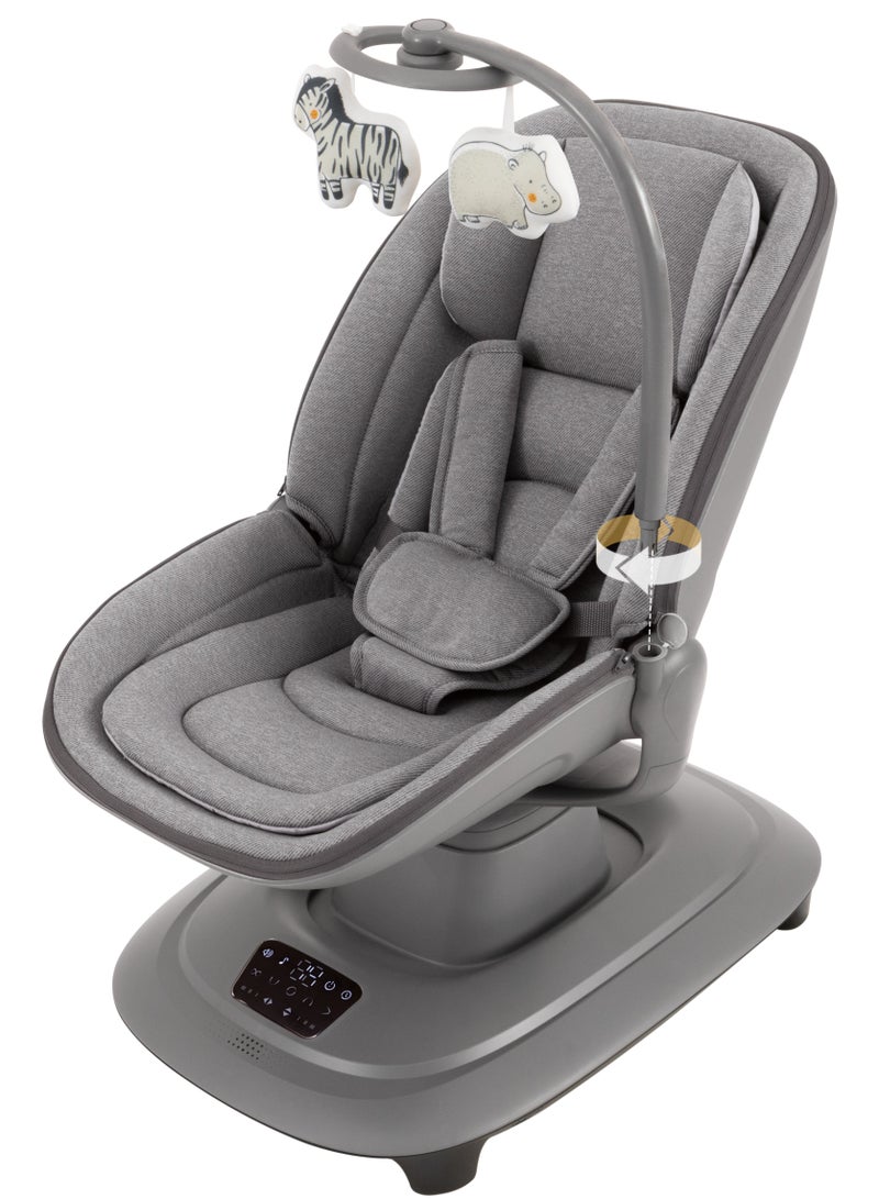 Deluxe Multi-Dynamic Baby Seat with Gentle Remote, 5 Feeding Modes, 360° Rotation, App Control, 3 Recline Modes, and 12 Melodies Suitable for babies from birth to 36 months (maximum weight 15 kg) - Image 2