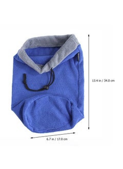 POPETPOP POPETPOP Hamster Bath Towel Bag: Ferret Bath Towel Bag Pet Drying Bag Flannel Absorbent Towel Bag Small Animals Bedding for Ferret Hedgehog, 9.43X13.36X0.79 in  - Image 3