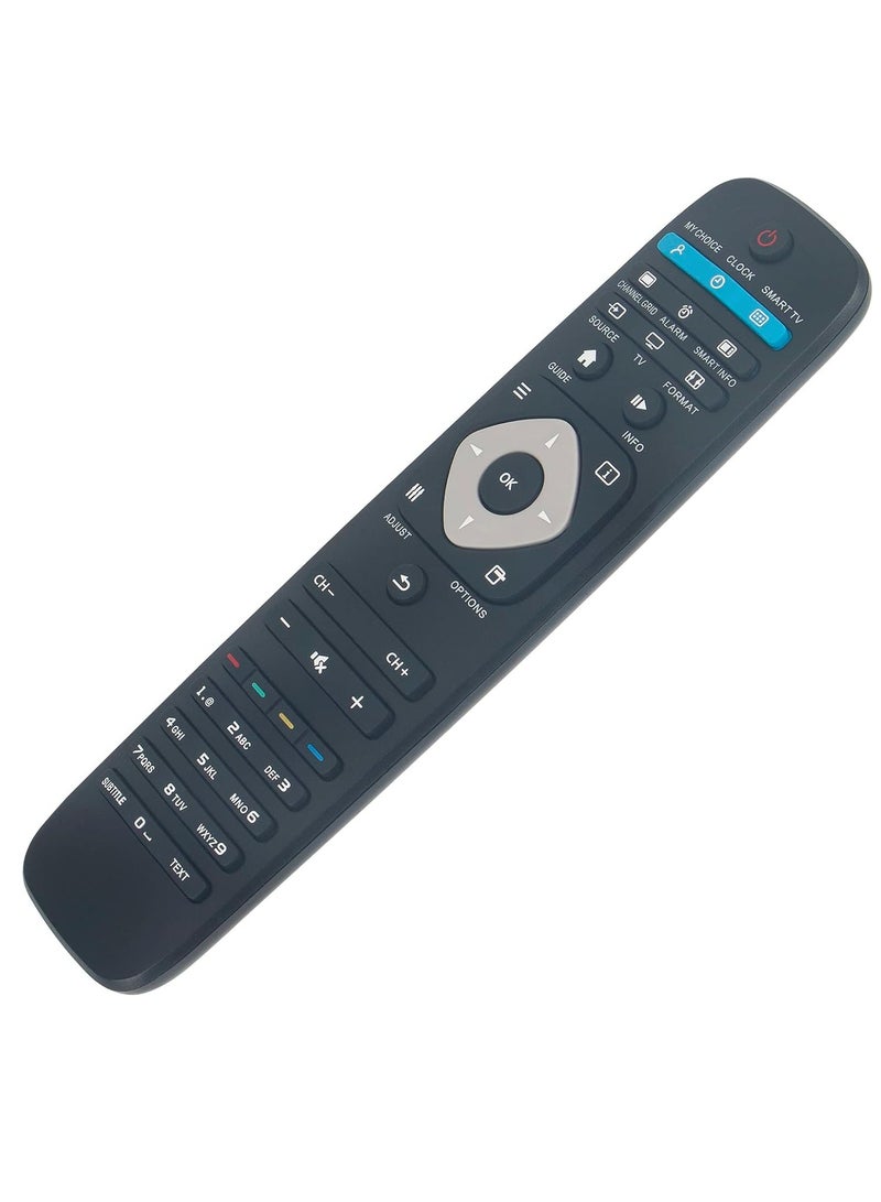 ELTRAZONE "New Replacement Remote Control for Philips TV 40HFL5010T 40HFL5010T/12 28HFL5010T 32HFL5010T 48HFL5010T 55HFL5010T Remote Control with Battery" - Image 4