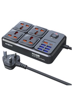 موكسوم سلك تمديد عالمي MX-ST15 مزود بـ 4 مقابس عالمية و7 منافذ USB ومنفذ PD وكابل بطول 2 متر  - Image 1