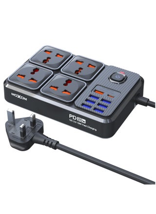 MX-ST15 Universal Extension Cord With 4 Universal Sockets, 7 USB ports, 1 PD Port and 2 Meter Cable - pzsku/Z7E072E6F6BC2203EF810Z/45/_/1702308592/384c88d6-6f58-4fb1-a4d6-97f4b4e058bf