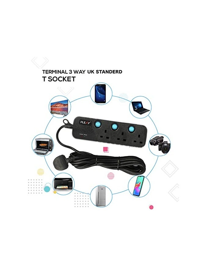 FLEXY Extension Cord UK Standard – 5-Year Warranty, Ideal for Mobile Phones, Tablets, Computers, and Digital Devices - Image 5