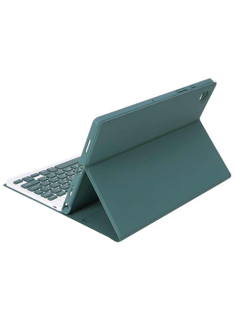 عام غلاف لوحة مفاتيح لجهاز Galaxy Tab A8 بحجم 10.5 بوصة (المدودات SM - X200 و SM - X205). غلاف لوحة مفاتيح قابل للإزالة مع ماوس ولون حلوى وغلاف بموضع دعم مغناطيسي مع حامل قلم. - Image 3