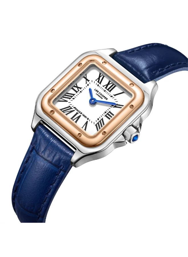 Lee Cooper Women's Leather Analog Watch LC08191.539 - 27X35 mm