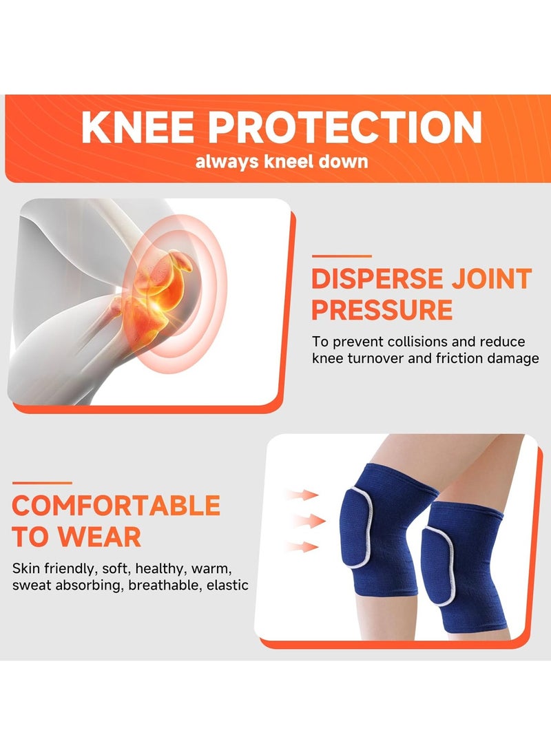 PYC Knee Pads Volleyball Knee Pads knee brace for Women Kids Girls，Soft and Breathable Knee Pads for Volleyball, Dancing, Football, Yoga, Basketball, and Skating - Protective Knee Pads for Adults and Kids  - Image 4