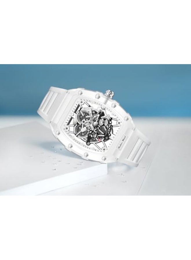 فورتشنا ساعات رياضية عسكرية للرجال، ساعة عمل، ساعة موضة علامة تجارية، كرونوجراف، ساعة توقيت عكسية، تاريخ، ساعة رقمية فاخرة LED للرجال، مقاومة للماء - Image 2