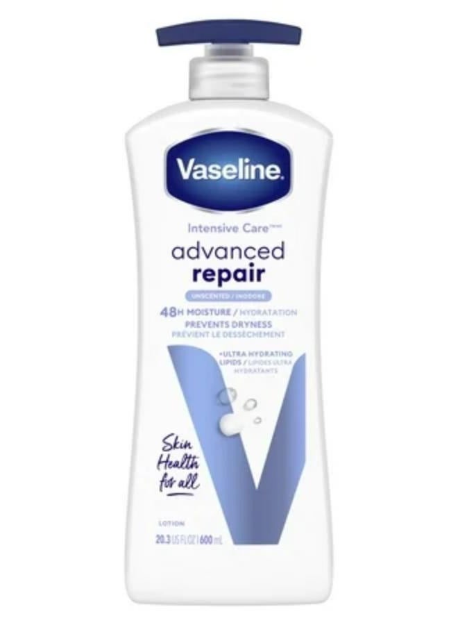 فازلين لوشن الجسم للعناية المركزة والإصلاح المتقدم بمضخة الترطيب 600 مل - Image 1