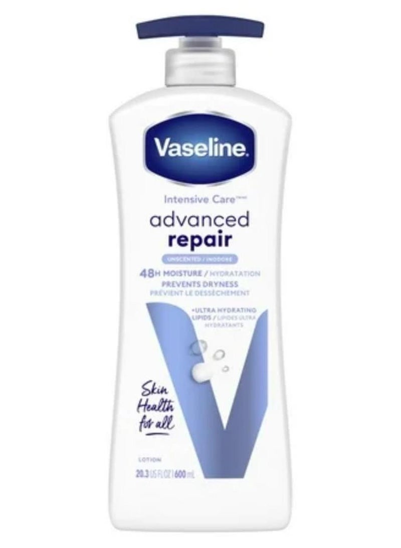 Vaseline Intensive Care Advanced Repair Moisture Pump Body Lotion 600 ml - Image 1