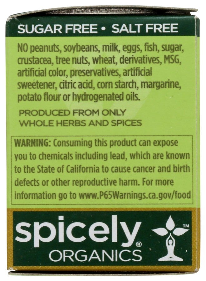 Spicely Organics Cardamom Powder 0.40 Ounce ecoBox Certified Gluten-Free - Image 2