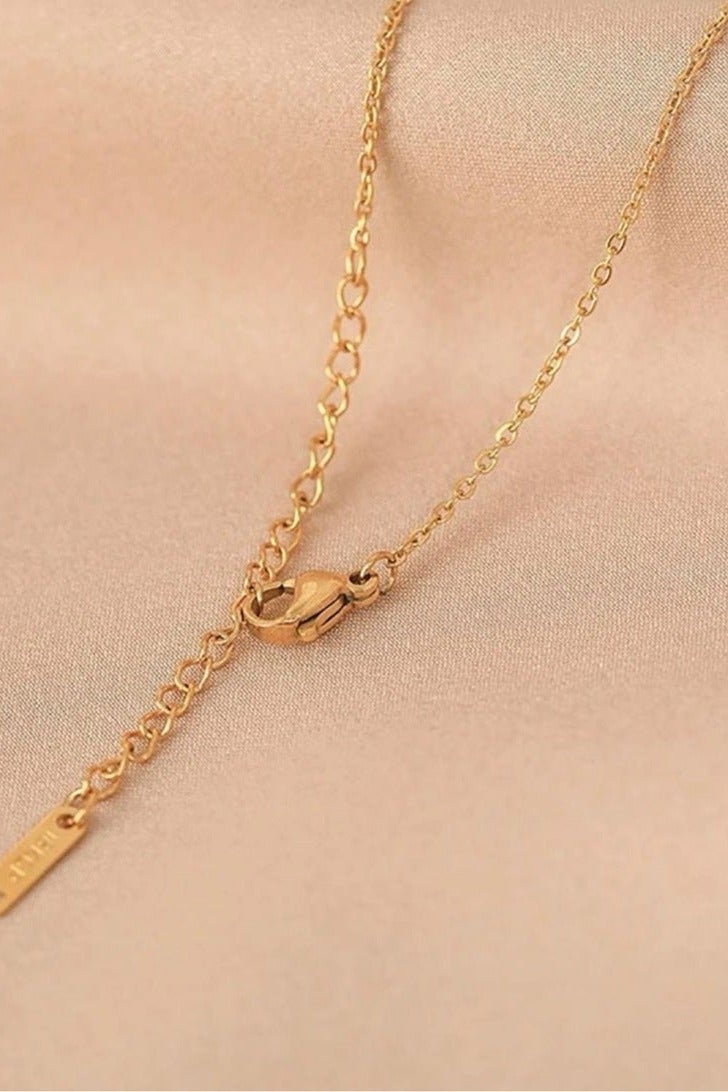 sixtyfour Luxury & Elegant Gold Plated Stainless Steel Necklace For Women - Image 3