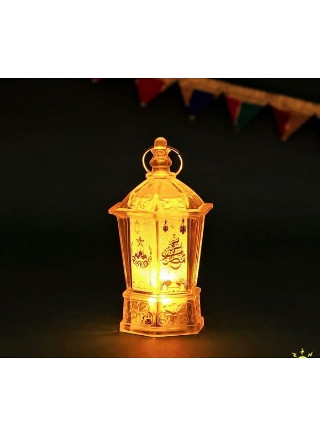 Whynot 🕌✨ Transparent Acrylic Ramadan Lantern with Multicolor LED Lights ✨🕌 - Image 2