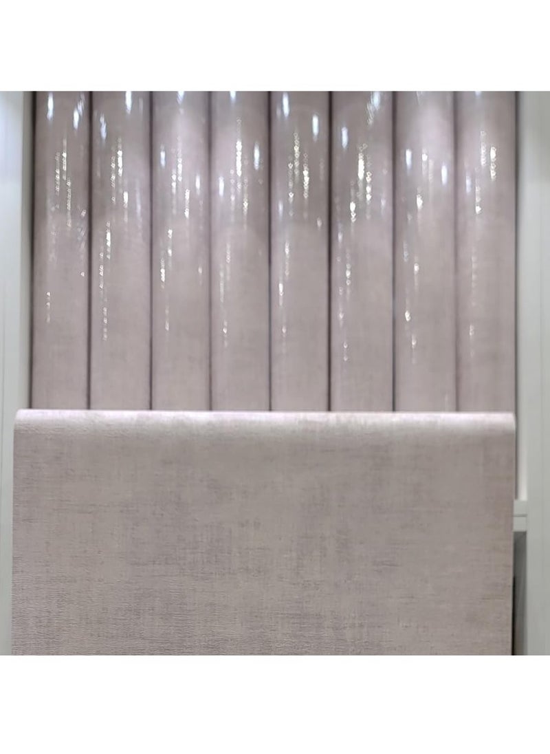 MAF Wallpaper MAF Wallpaper PR786110 Plain Wallpaper PVC Wallpaper For Office, Bedroom, Living Room, Room Decoration, Wall covering, Decorative Paper, Modern Wallpaper.. (Beige)  - Image 2