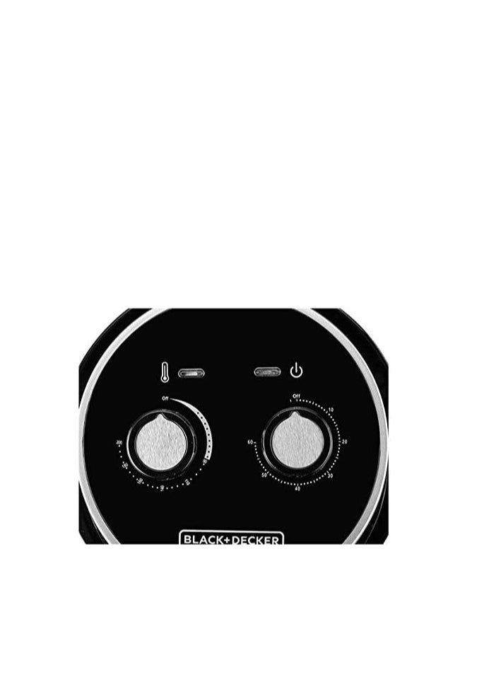 BLACK&DECKER - Black&Decker 1.5 Liter Air Fryer AerOfry, Black – AF100-B5 - Image 1