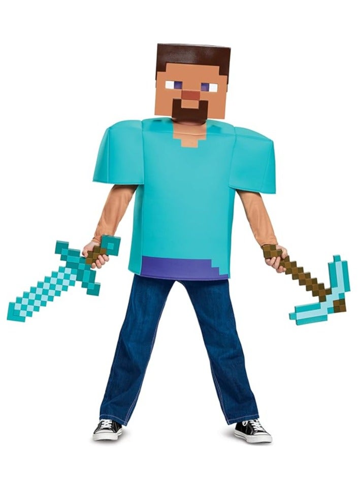 عام سيف الألماس مصنوع من البلاستيك لـ Minecraft، ملحق رسمي للزي للأطفال، نموذج سيف الألماس مصنوع من البلاستيك لـ Minecraft - Image 3
