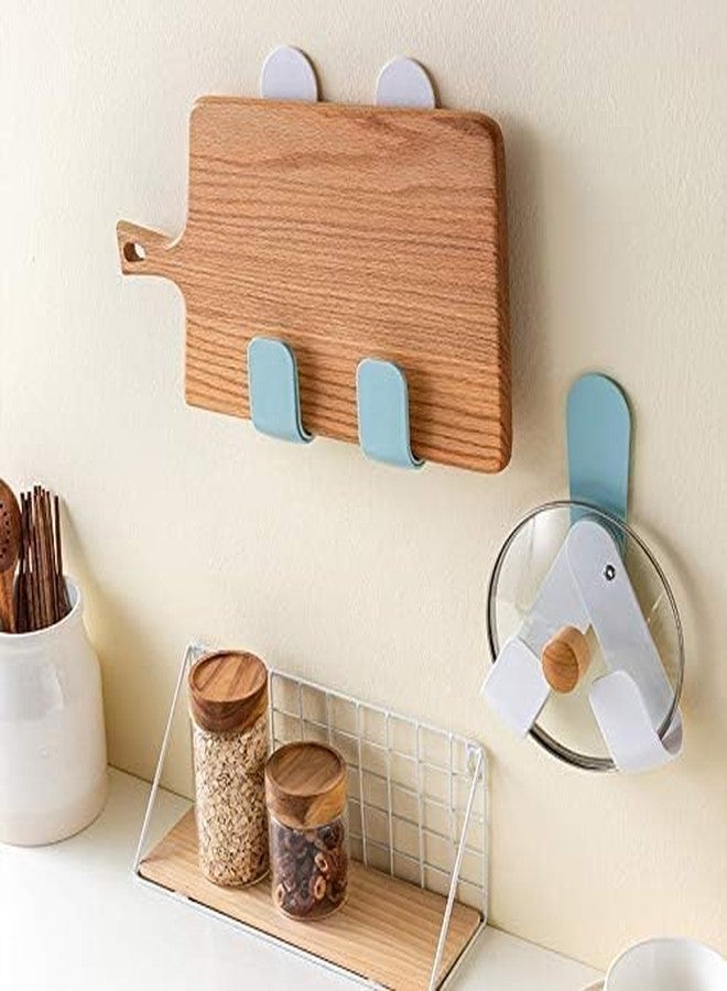 Minitul Plastic Self Adhesive Pot Lid Holder | Adjustable Plastic Rack For Kitchen Organization & Storage Self Adhesive Pot Lid Holder | kitchan tools | (po1) - Image 2