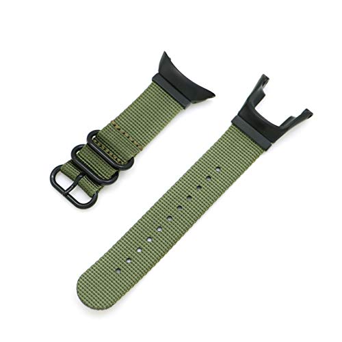 Demupai Replacement Wrist Band Bracelet for Ambit 3 Sport/3 Run/3 Peak,22mm Width Nylon Strap for Suunto Ambit 2/2S/2R (Army Green) - Image 1