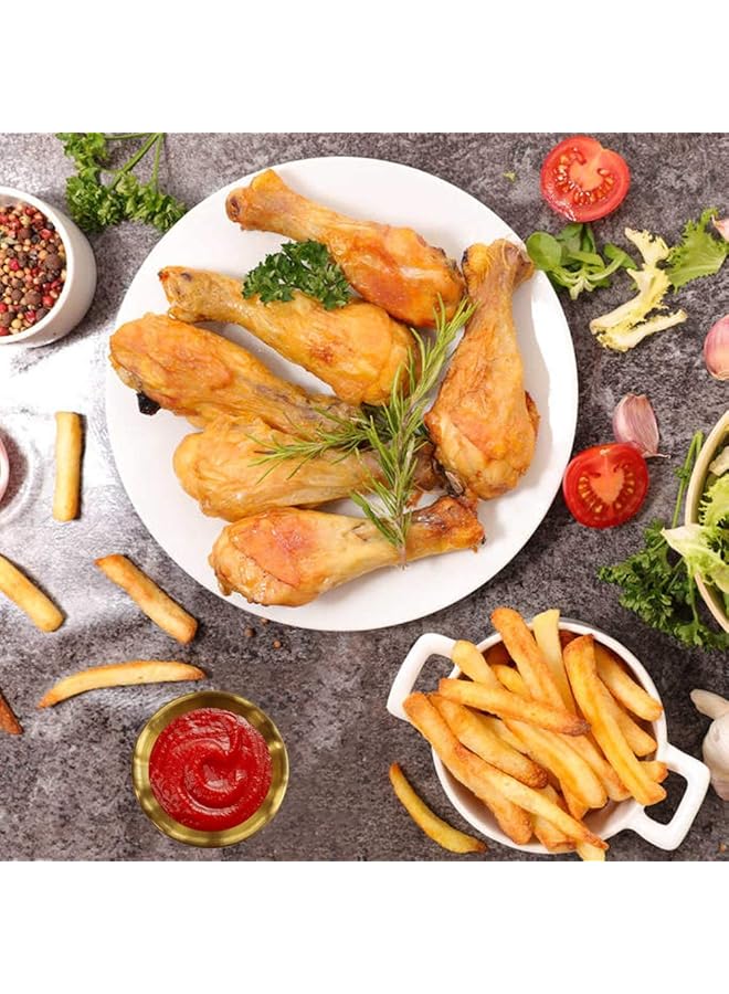 KASTWAVE Stainless Steel Sauce Dish, Seasoning Dishes, Premium Sushi Dipping Bowl Saucers, Metal Ramekins, Mini Appetizer Plates, Individual Condiment Sauce Cups (2.3Oz, 6Pcs Gold) - Image 4