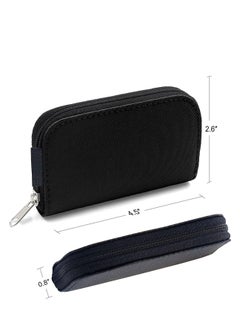 SYOSI Memory Card Cases Slot Zippered Carrying Holder Bags Pouch Organizer Keeper Media Storage Organization Eco Fused Case  - Image 3