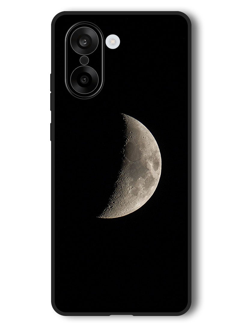 Theodor Case Compatible with OnePlus Nord CE 5 6.77 Inch Protection Shockproof Bumper Cover moon_shadow_planet - Image 1