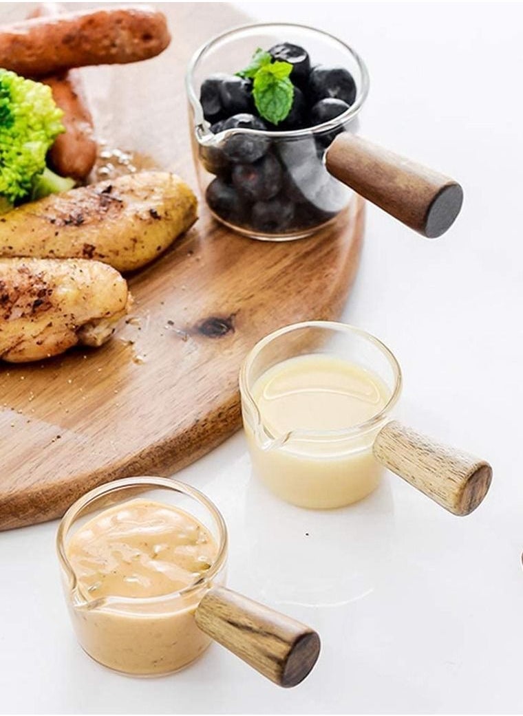 BLACKSTONE - Sauce Cup Glass Pots Non Stick Mini Saucepan 50 ML - Image 1