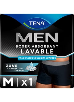 Tena TENA Men Washable Protective Briefs for Men - Lightweight Urine Leakage - Classic Fit - Black 