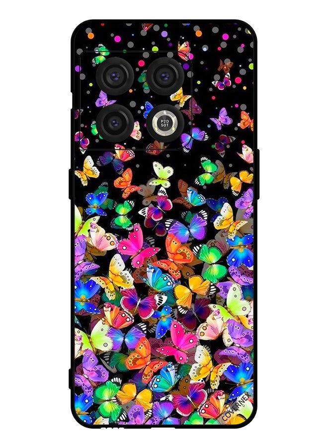 Covernex Protective Case Cover For OnePlus 10 Pro Multi Color Small Butterflies - Image 1