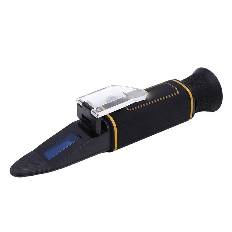 AMONIDA Brix Refractometer, 0-32 Sugar Content Measurement Tool with ATC, Ideal for Wine, Liquids, Beverages, Agricultural Orchards, Food Processing, Sugar Making & Laboratory Testing - Image 4