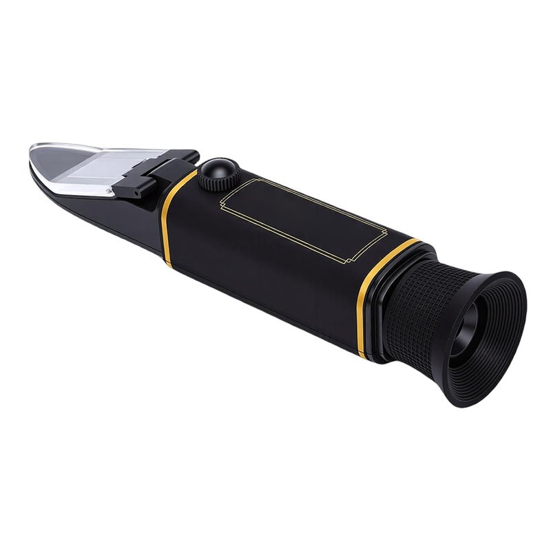 AMONIDA Brix Refractometer, 0-32 Sugar Content Measurement Tool with ATC, Ideal for Wine, Liquids, Beverages, Agricultural Orchards, Food Processing, Sugar Making & Laboratory Testing - Image 2