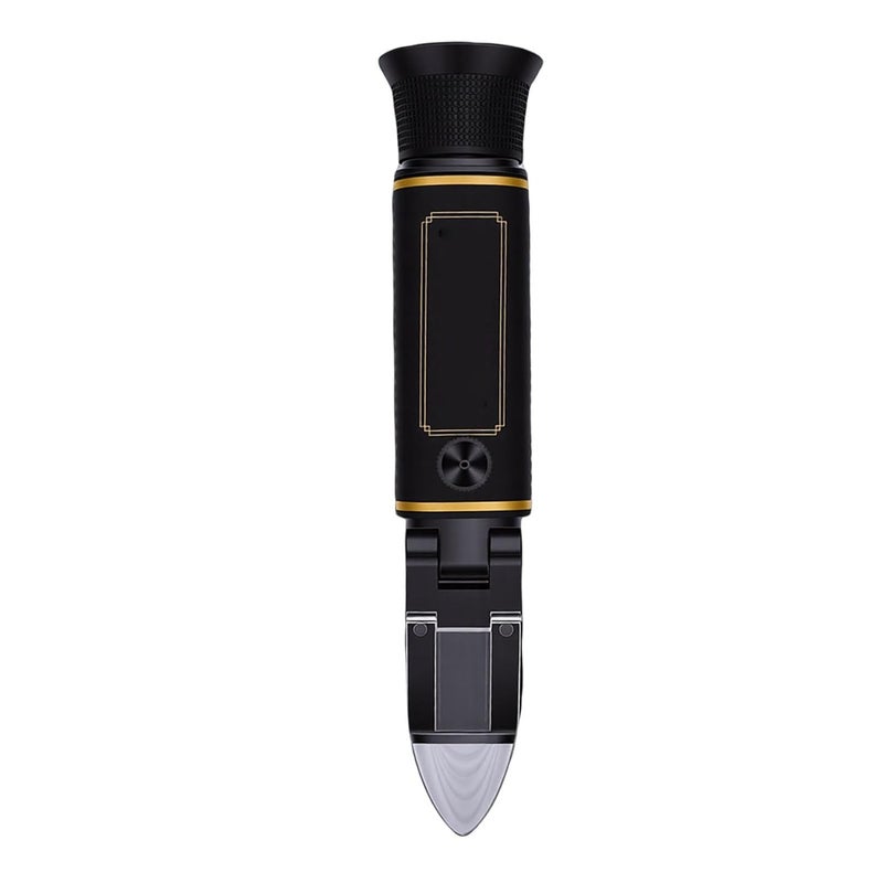 AMONIDA Brix Refractometer, 0-32 Sugar Content Measurement Tool with ATC, Ideal for Wine, Liquids, Beverages, Agricultural Orchards, Food Processing, Sugar Making & Laboratory Testing - Image 5