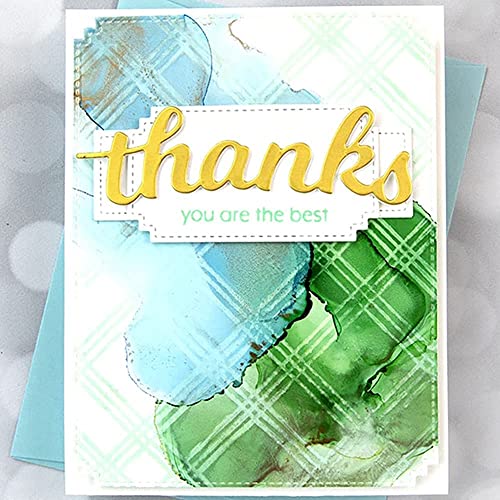 BeetirryHu 7Pcs Frame Metal Die Cuts,Rectangle Frame Cutting Dies Cut Stencils Card Paper Craft DIY Template Metal Cutting Dies Album Embossing Paper Dies for Card Making Scrapbooking - Image 5