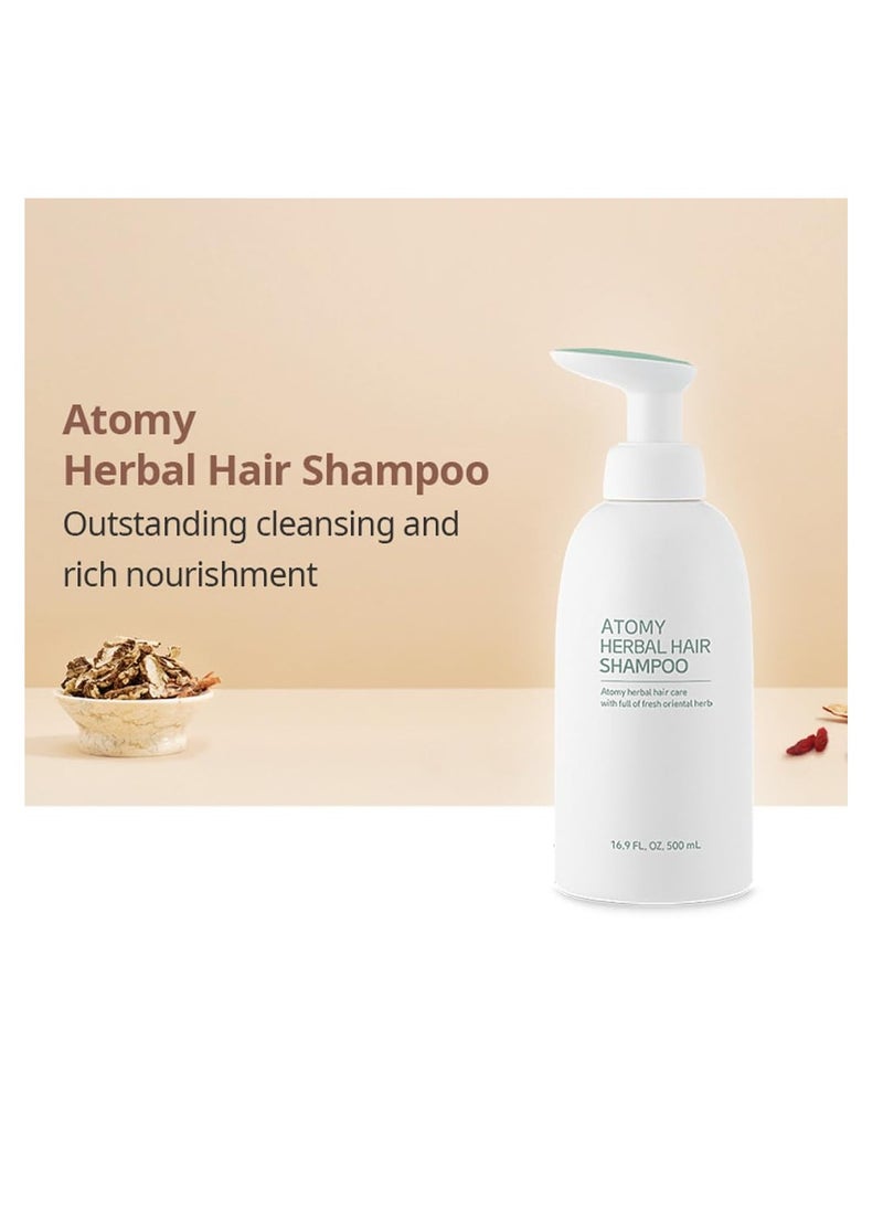 ATOMY - Atomy Herbal Hair Shampoo 500 Ml - Image 1