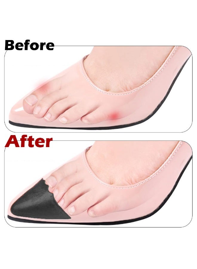 RTYY 6 Pcs Shoe Filler Inserts，Toe Inserts for Shoes Too Big，Soft Memory Foam Toe Cushion Inserts to Make Big Shoes Fit Tighter, Preventing foot deformation，Men & Women Shoe Size Reducer for Sneakers High Heels Boots Flats - Image 3