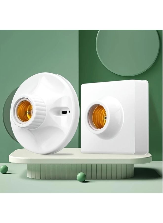 قطعتان قاعدة ملولبة صناعية من البلاستيك متينة وسهلة التركيب لتركيب السقف - Image 5