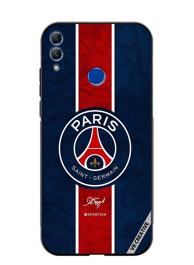 VR CREATIVE Protective Case Cover For Honor 10 Lite Paris Saint Germain Design  Multicolour