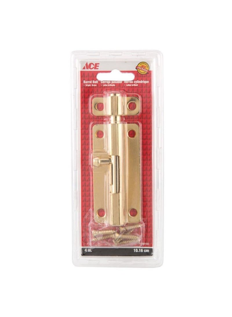 Zinc Plated Barrel Bolt 10 Cm