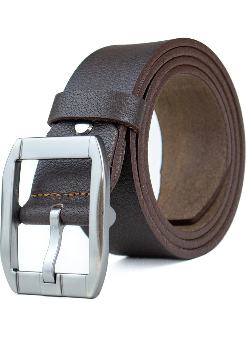 Gayış Gaış Special Boxed| Premium 100% Leather | Men's Denim-Fabric Trouser Belt | Soft Italian Leather Belt