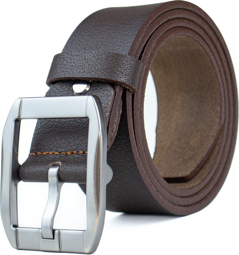 Gayış Gaış Special Boxed| Premium 100% Leather | Men's Denim-Fabric Trouser Belt | Soft Italian Leather Belt  - Image 1