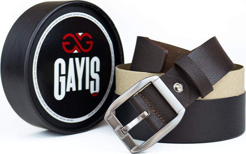 Gayış Gaış Special Boxed| Premium 100% Leather | Men's Denim-Fabric Trouser Belt | Soft Italian Leather Belt  - Image 5