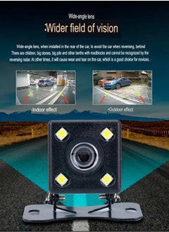 AROAQ Mini Back Up Camera, Ip68 Waterproof GM 22.5 Car High-definition Reversing Camera, Wide Angle Car Rear View Camera Suitable for All Vehicles, (22.5 Bare Metal Without Light)  - Image 3