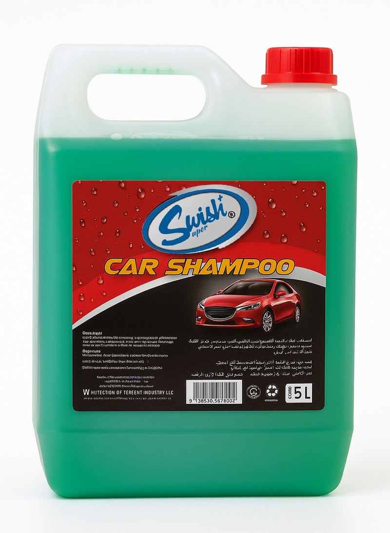 Swish Super Car Shampoo – Safe Formula, High Shine, Spot-Free Finish 5L - Image 1